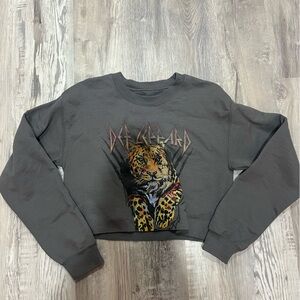 Altar’d State graphic cropped crewneck